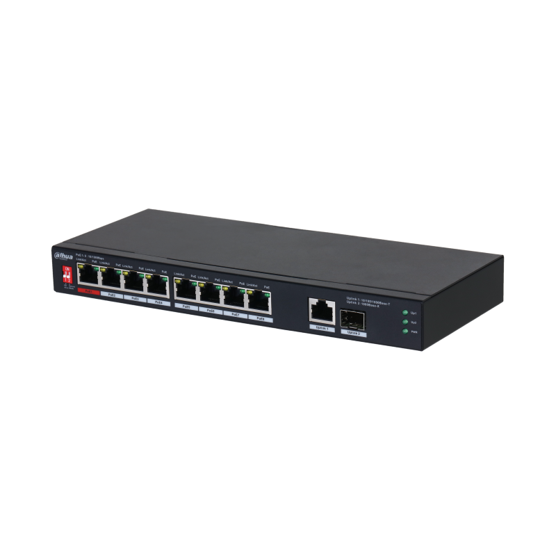  POE -  коммутатор  Dahua DH-PFS3110-8ET1GT1GF-96 