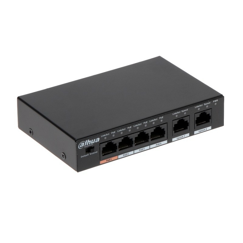  POE -  коммутатор  Dahua DH-PFS3006-4ET-60 